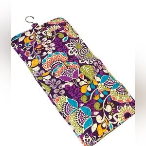 Vera Bradley like new Colorful Hanging Jewelry Organizer